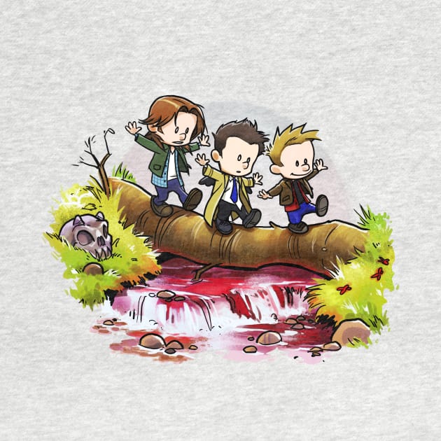 Team Free Will Goes Exploring by theghostfire